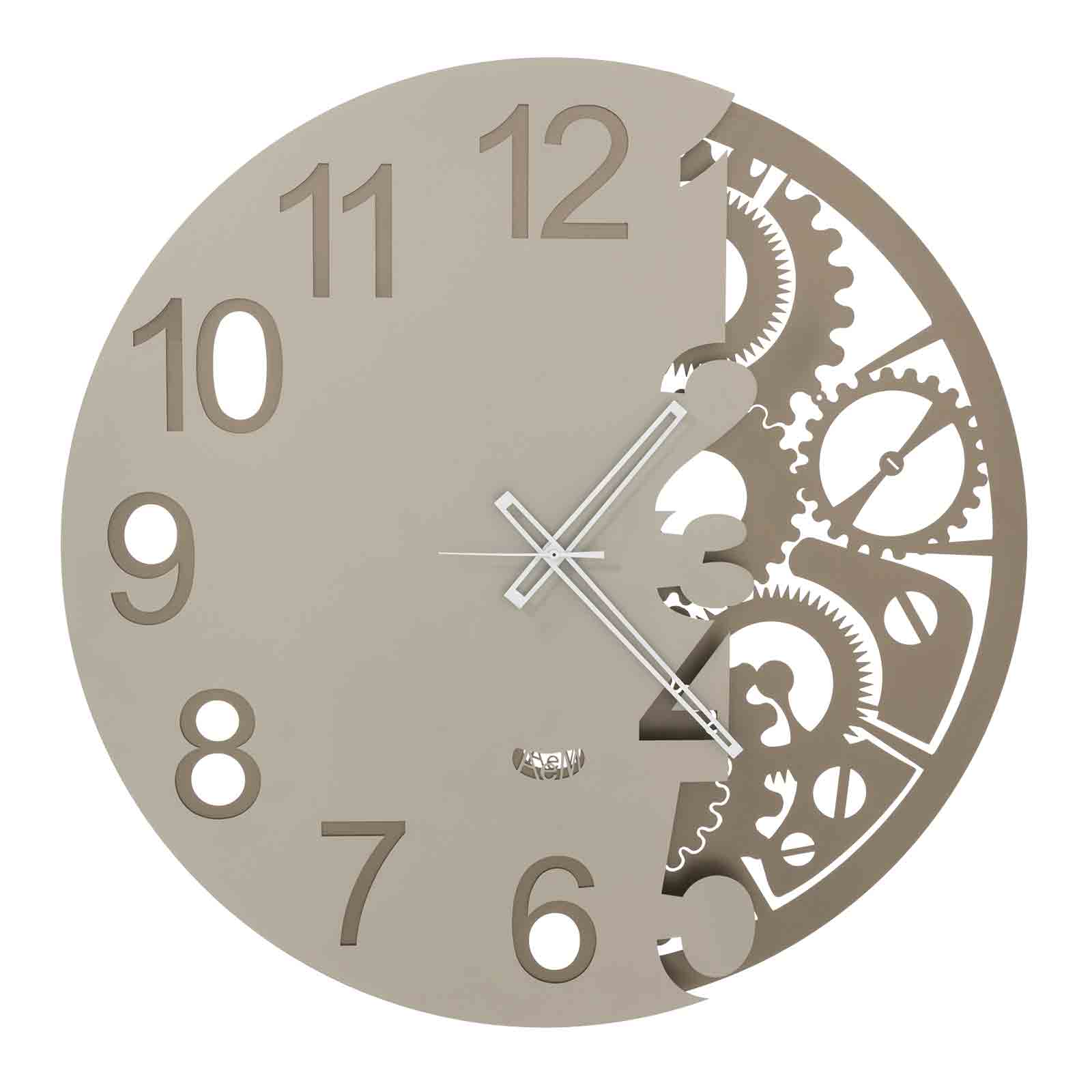 Orologio Arti & Mestieri da parete Full Meccano sabbia bronzo